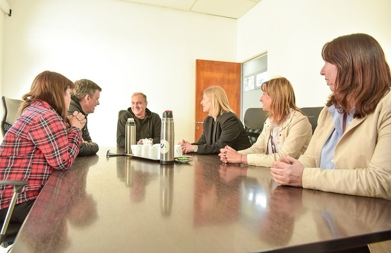 Imagen de La vicegobernadora Gisela Scaglia visit&oacute; Alvear y recorri&oacute; instituciones locales