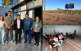 Las partes explicaron a las familias los avances de este proyecto hist&oacute;rico.