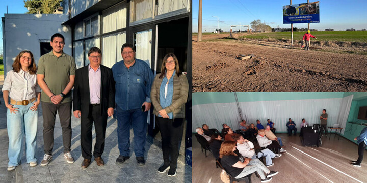 Las partes explicaron a las familias los avances de este proyecto histórico.