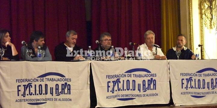 Imagen de Sindicatos de Aceiteros, UOM, ATE y SiPreBA se unen para luchar por un salario digno