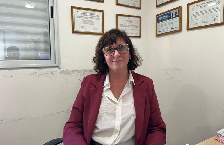 La Dra. Julia Acosta hace 11 años que es Jueza del Tribunal de Faltas.