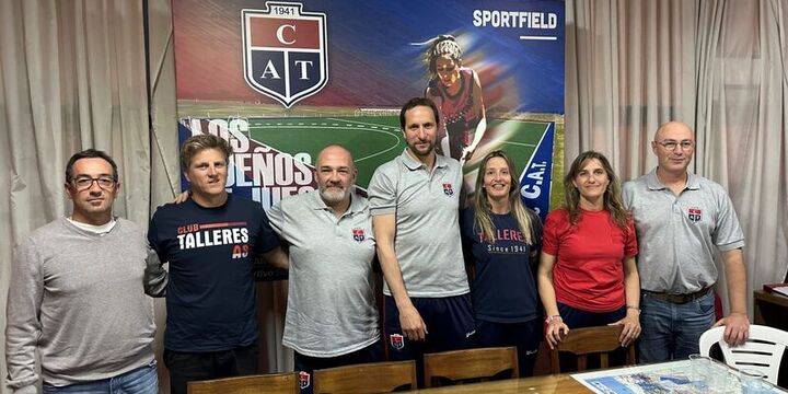 Imagen de El Club Atlético Talleres construirá una cancha de hockey de césped sintético.