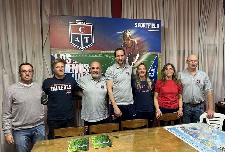 Imagen de El Club Atlético Talleres construirá una cancha de hockey de césped sintético.