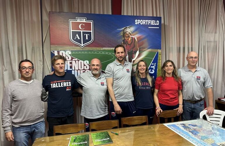 Imagen de El Club Atlético Talleres construirá una cancha de hockey de césped sintético.