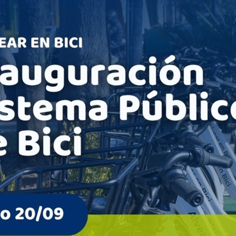 Imagen de Alvear se prepara para inaugurar su primer sistema público de bicicletas