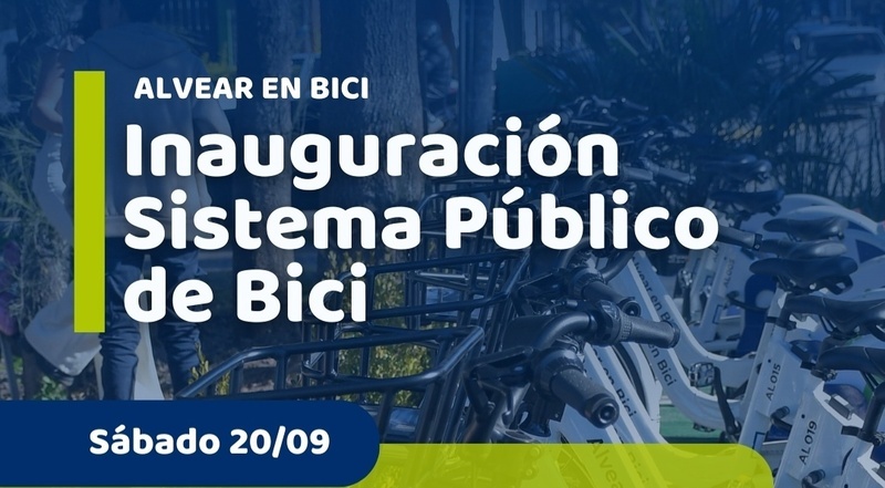 Imagen de Alvear se prepara para inaugurar su primer sistema público de bicicletas