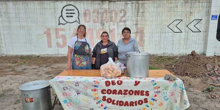 Imagen de Solidaridad en el paso de la Peregrinación por nuestra ciudad