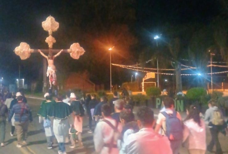 Imagen de Porta Cristos participaron de la 30&deg; Peregrinaci&oacute;n Rosario � San Nicol&aacute;s