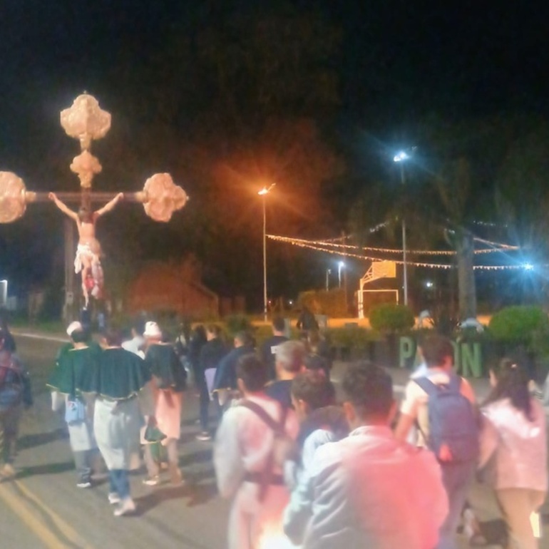 Imagen de Porta Cristos participaron de la 30° Peregrinación Rosario  San Nicolás
