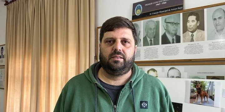 Concejal Sebastián Ghione