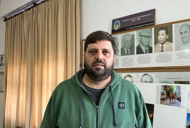 Concejal Sebasti&aacute;n Ghione