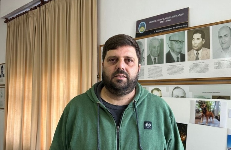 Concejal Sebastián Ghione