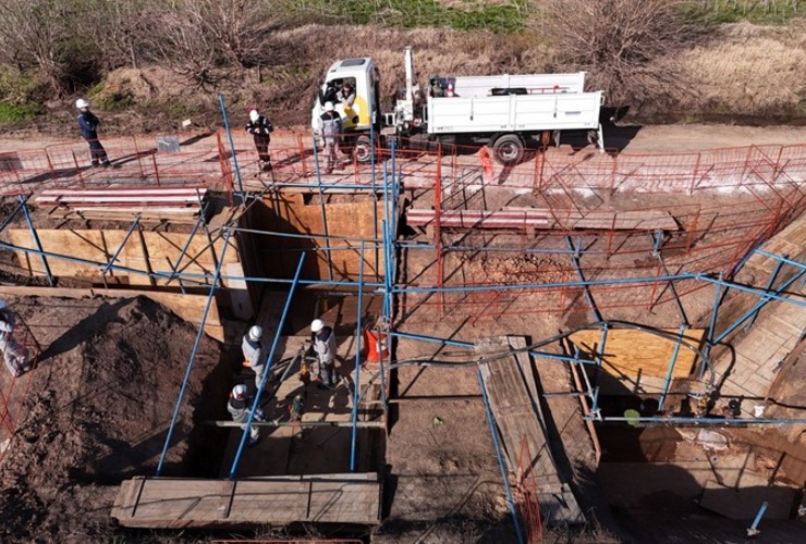 Imagen de Litoralgas avanza con nuevas obras de mantenimiento