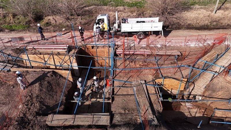 Imagen de Litoralgas avanza con nuevas obras de mantenimiento