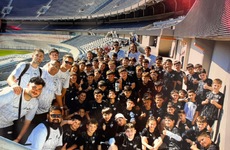 Imagen de Chicos de Fútbol Infantil de Unión, visitaron el estadio de River Plate
