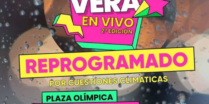Imagen de Reprograman la segunda edición de Primavera en Vivo por pronóstico de lluvias