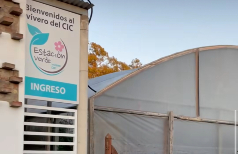 Imagen de El vivero comunal Estación Verde, cumplió 8 años
