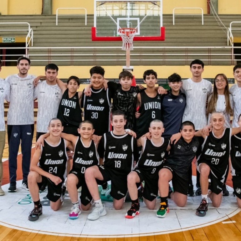 Imagen de Básquet: La U13 de Unión superó la fase 2 y pasó a la etapa 3 de la Liga Federal Formativa