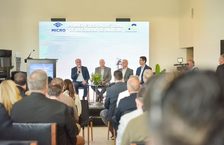 Imagen de 1° Foro Industrial de Alvear. Un espacio estratégico para el desarrollo productivo