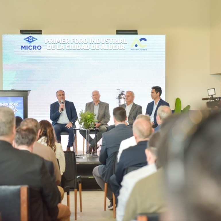 Imagen de 1° Foro Industrial de Alvear. Un espacio estratégico para el desarrollo productivo