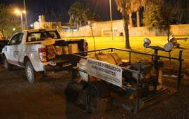 Imagen de El Municipio inici&oacute; tareas de fumigaci&oacute;n contra los mosquitos