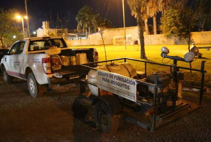 Imagen de El Municipio inici&oacute; tareas de fumigaci&oacute;n contra los mosquitos