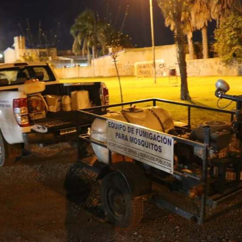 Imagen de El Municipio inició tareas de fumigación contra los mosquitos