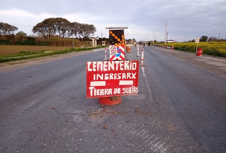 La imagen que us&oacute; la vecina para expresar su malestar y que r&aacute;pidamente se viraliz&oacute;.