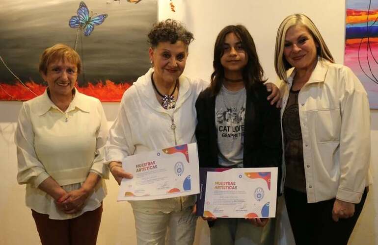 Imagen de "Las Monarcas": ¡Emocionante muestra de Graciela Agosti y Aimé Jara Tórtora!