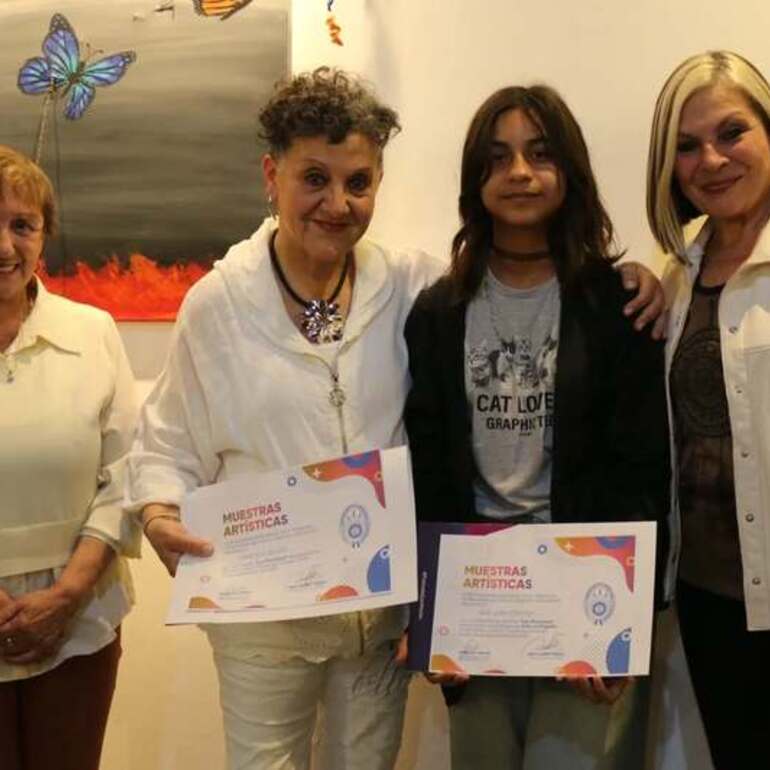 Imagen de "Las Monarcas": ¡Emocionante muestra de Graciela Agosti y Aimé Jara Tórtora!