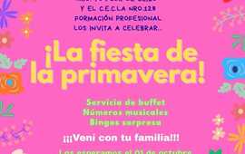 Imagen de La Escuela Primaria Nocturna N&deg; 78 y el C.E.C.L.A. N&deg; 128 celebran la llegada de la primavera