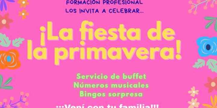 Imagen de La Escuela Primaria Nocturna N° 78 y el C.E.C.L.A. N° 128 celebran la llegada de la primavera