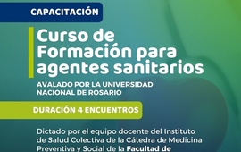 Imagen de Alvear abre inscripciones para el Curso de Formaci&oacute;n de Agentes Sanitarios