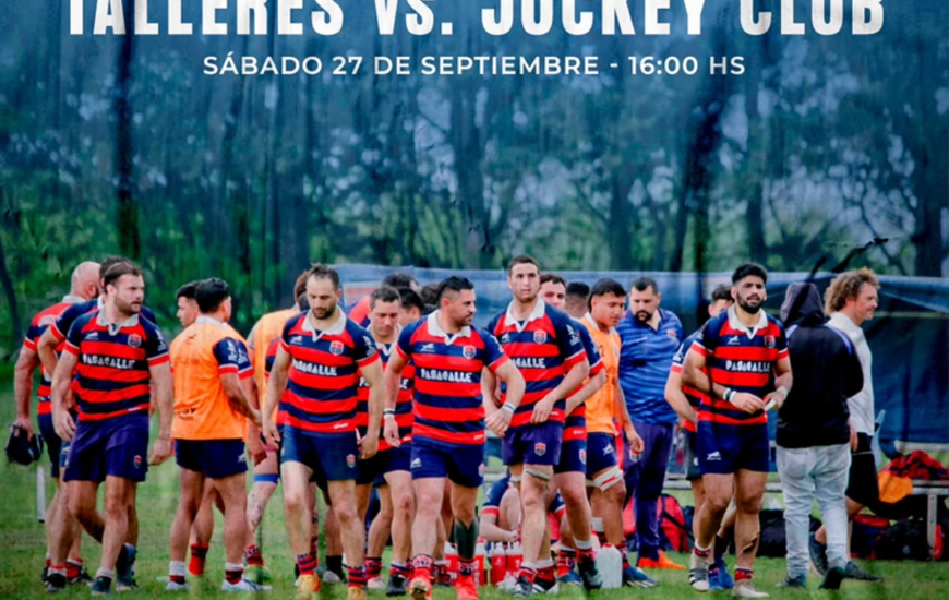 Imagen de Rugby: Talleres juega ma&ntilde;ana ante Jockey Club