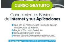 Imagen de Fighiera abre inscripciones para curso de Conocimientos Básicos de Internet