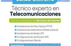 Imagen de Curso gratuito de Técnico Experto en Telecomunicaciones