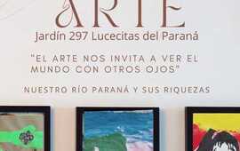Imagen de El Jard&iacute;n �Lucecitas del Paran&aacute;� realiza una muestra de arte inspirada en el r&iacute;o y sus riquezas