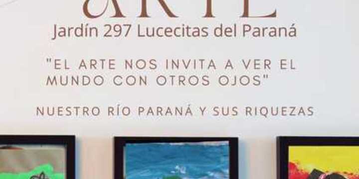 Imagen de El Jardín Lucecitas del Paraná realiza una muestra de arte inspirada en el río y sus riquezas