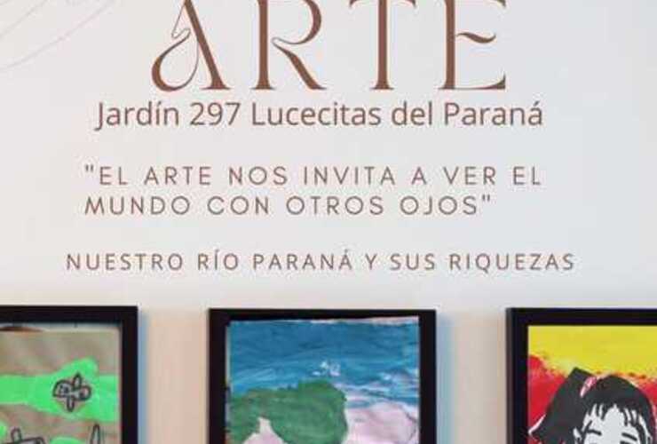 Imagen de El Jardín Lucecitas del Paraná realiza una muestra de arte inspirada en el río y sus riquezas