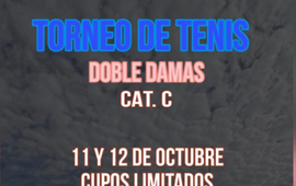 Imagen de En Octubre, Torneo de Tenis Dobles Damas en Talleres