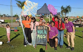 Imagen de Se realiz&oacute; con &eacute;xito la Barrileteada en la Rotonda por el D&iacute;a de la Primavera