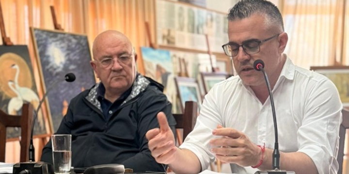 Los ediles durante la sesión de este martes.