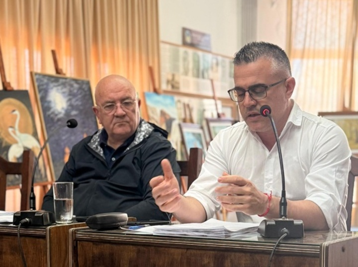 Los ediles durante la sesión de este martes.