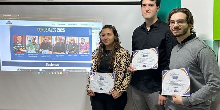 Imagen de El Concejo Municipal presentó su página web