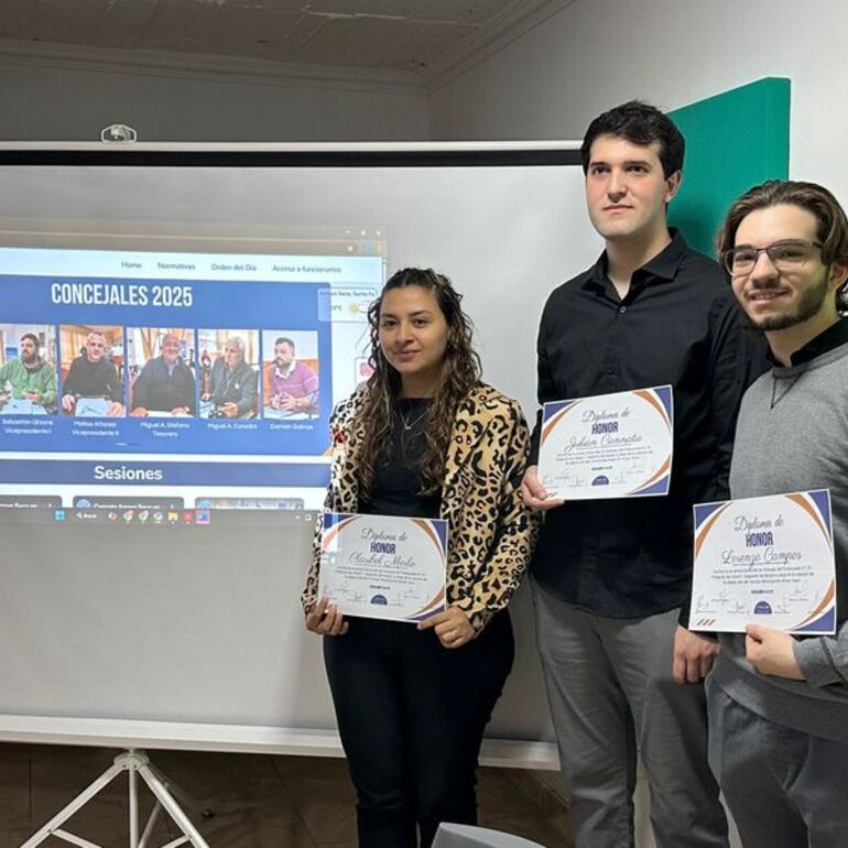 Imagen de El Concejo Municipal presentó su página web