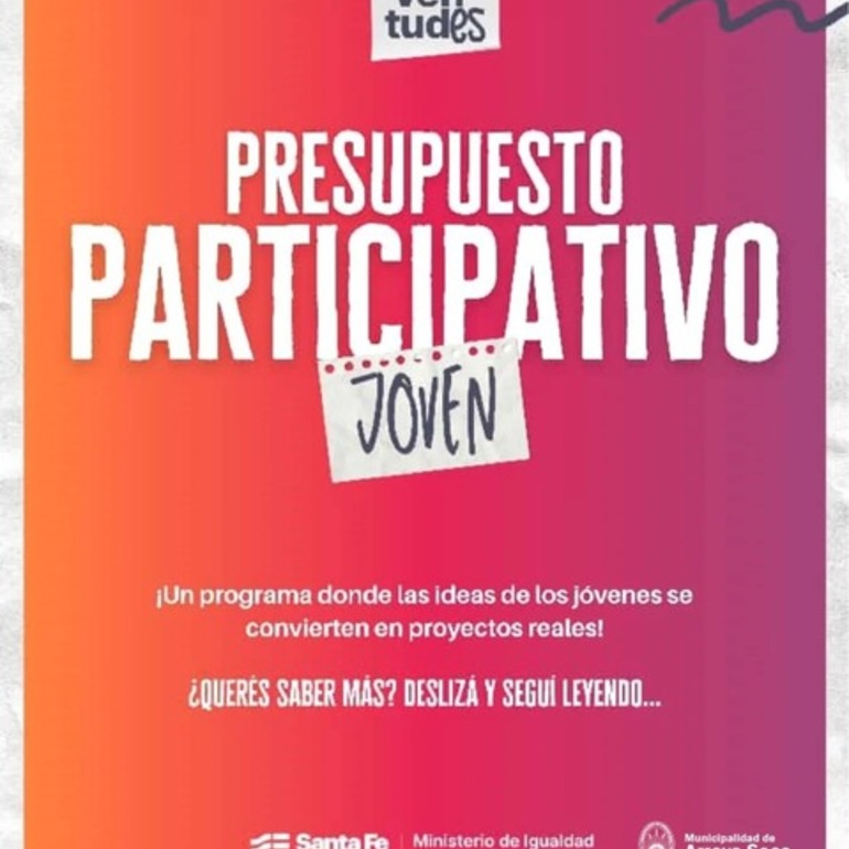 Imagen de Se abre la convocatoria al Presupuesto Participativo Joven en Arroyo Seco