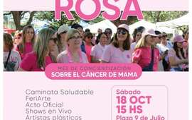 Imagen de Arroyo Seco se suma al Octubre Rosa con distintas actividades