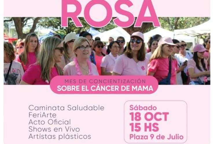 Imagen de Arroyo Seco se suma al Octubre Rosa con distintas actividades