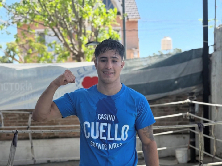 Imagen de Boxeo: Mirco Cuello continúa su entrenamiento en Arroyo Seco