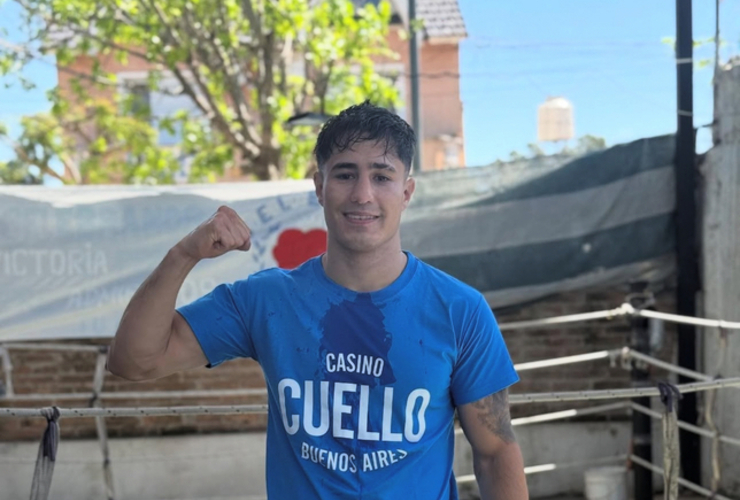 Imagen de Boxeo: Mirco Cuello continúa su entrenamiento en Arroyo Seco